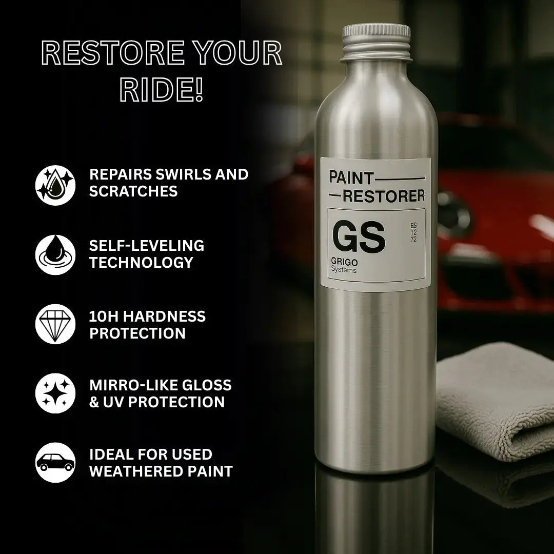Paint Restorer - Auto Detailing Coating, Front View of Bottle